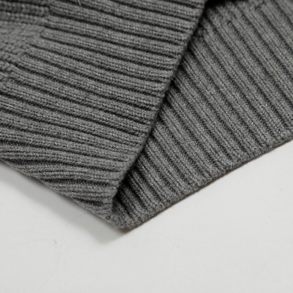 Calvin Klein Simple basic zipper knitted coat